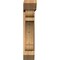 Ekena Millwork Olympic Slat Smooth Bracket w/ Offset Brace, Western Red Cedar, 7 1/2"W x 30"D x 38"H BKT0806X30X38OLY06SWR - alternate 3